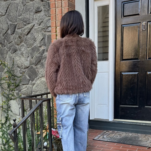 ✨RESTOCK ✨From Paris! Chic Faux Fur Jacket - Picture 6 of 6